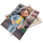 Leinwand auf Holzrahmen