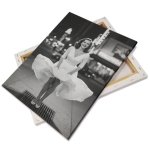 Leinwand auf Holzrahmen