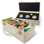 Holzkiste f&uuml;r Boulekugeln