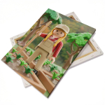 Leinwand auf Holzrahmen