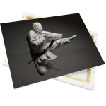 Leinwand auf Holzrahmen