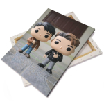 Leinwand auf Holzrahmen