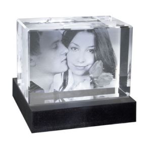 2D Foto in Glasblock 2D Foto in Glasblock