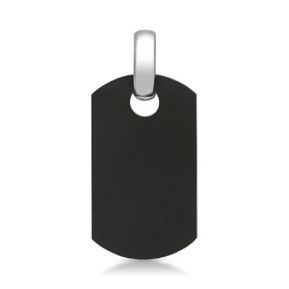 Anhänger Dogtag Edelstahl mit Gravur - 9419