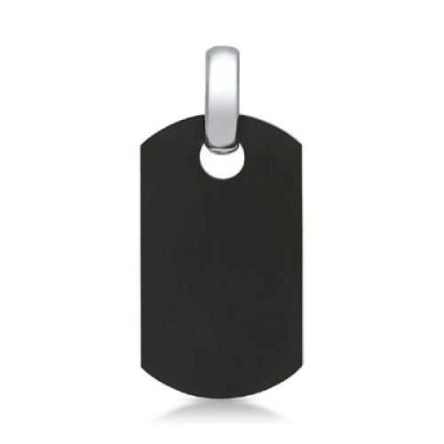 Anhänger Dogtag Edelstahl mit Gravur - 9419