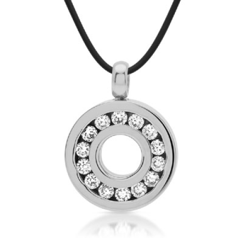 Anhänger Edelstahl mit Gravur- 9423