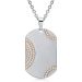 Anhänger Dogtag Edelstahl mit Gravur- 9435