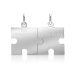 Anhänger Silber Puzzle mit Gravur  - 9235