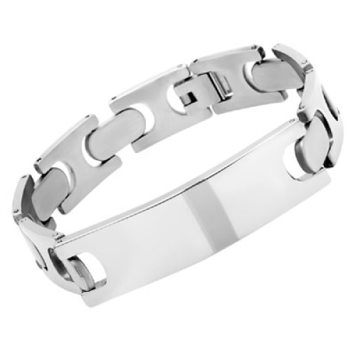 Edelstahlarmband mit Gravur - 8951
