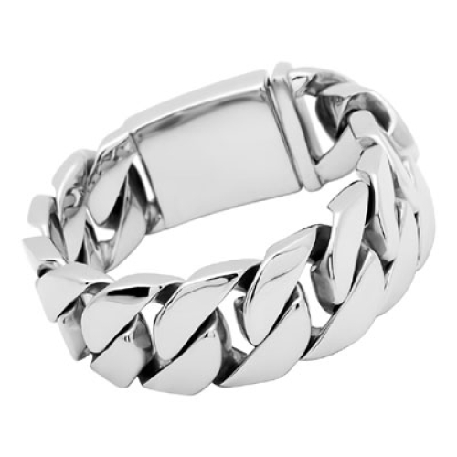 Edelstahlarmband mit Gravur - 8946