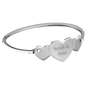 Armband Edelstahl Herz - 9372 Armband Edelstahl Herz - 9372