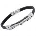 Lederarmband mit Gravurplatte - 9167