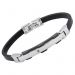 Lederarmband mit Gravurplatte - 9167