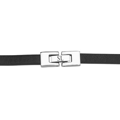 Lederarmband mit Gravurplatte - 9167