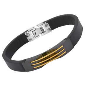 Lederarmband mit Gravurplatte - 9169 Lederarmband mit Gravurplatte - 9169