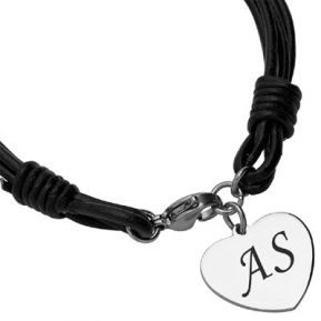 Lederarmband mit Gravur - 9244 Lederarmband mit Gravur - 9244