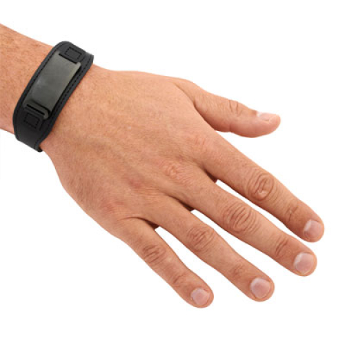 Armband Leder schwarz