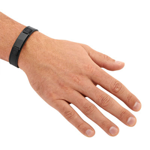 Lederarmband mit Gravurplatte