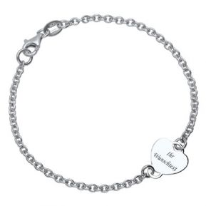 Silberarmband mit Gravur - 9250 Silberarmband mit Gravur - 9250