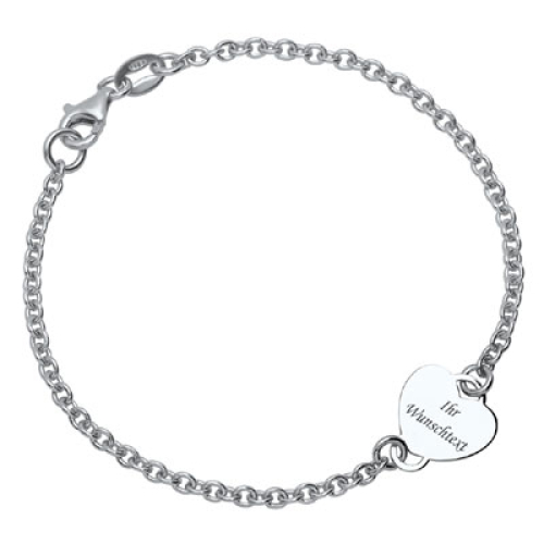 Silberarmband mit Gravur - 9250