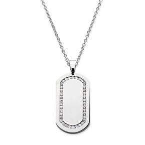 Anhänger Dogtag mit Gravur  - 8938