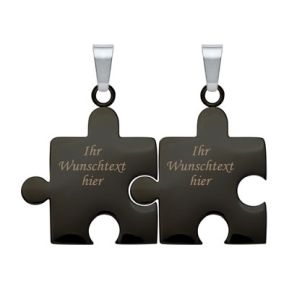 Anhänger Puzzle mit Gravur - 8932
