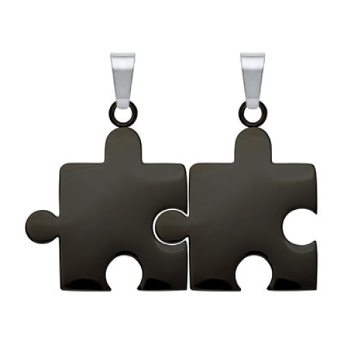 Anhänger Puzzle mit Gravur - 8932