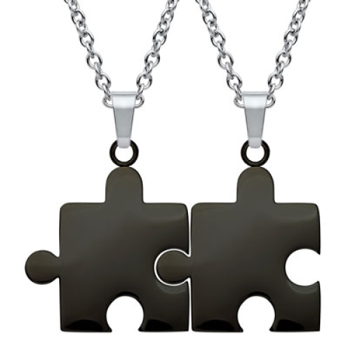 Anhänger Puzzle mit Gravur - 8932