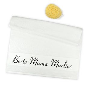 Personalisiertes Handtuch beste Mama Personalisiertes Handtuch beste Mama