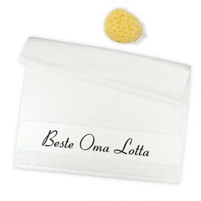 Personalisiertes Handtuch beste Oma Personalisiertes Handtuch beste Oma