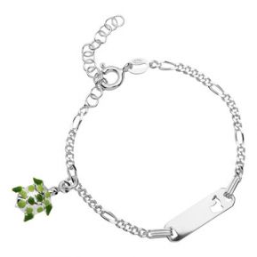 Kinderarmband Silber mit Gravur- 8483 Kinderarmband Silber mit Gravur- 8483