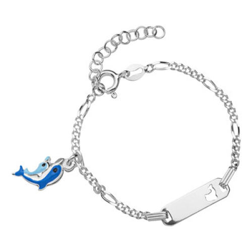 Kinderarmband Silber mit Gravur- 8484