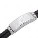 Geflochtenes Lederarmband mit Gravurplatte 