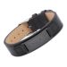 Lederarmband mit Gravurplatte