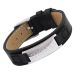 Lederarmband mit Gravurplatte -8849