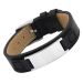 Lederarmband mit Gravurplatte -8849