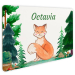 Personalisiertes Türschild Wald