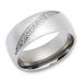 Ring Zirkonia mit Gravur 9191