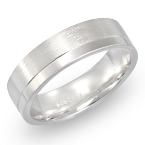 Ring Silber mit Gravur - 8507