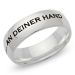 Ring Silber mit Gravur - 8539