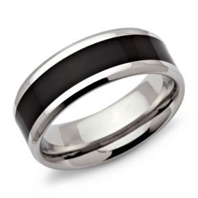 Ring Edelstahl mit Gravur - 9089