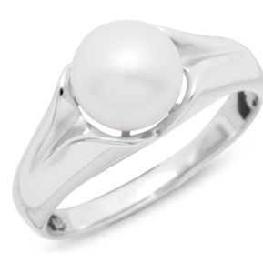 Ring Silber mit Perle 141 Ring Silber mit Perle 141