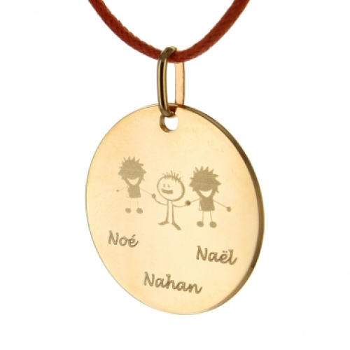 Halsband Alban mit Gravur