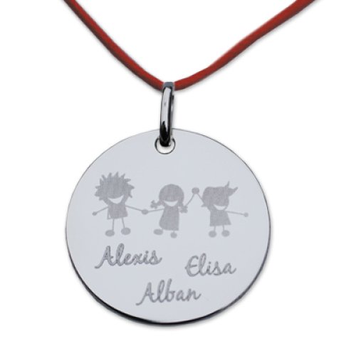 Halsband Alban mit Gravur