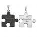 Anhänger Puzzle mit Gravur - 8793