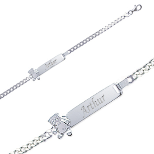 Armband Bär mit Gravur