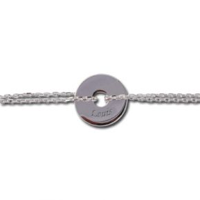 Armband Jeton mit Silberkette Armband Jeton mit Silberkette