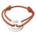 Armband Jeton oval mit Gravur