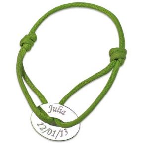 Armband Jeton oval personalisiert Armband Jeton oval personalisiert