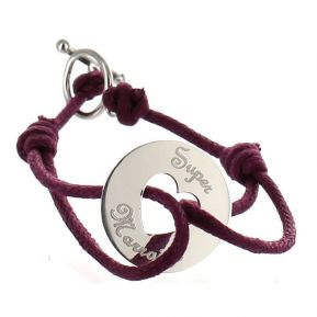 Armband Jeton mit Ajour-Herz Armband Jeton mit Ajour-Herz